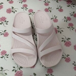 CROCS Women's Light Pink Sandals